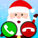 بازی fake call Christmas game