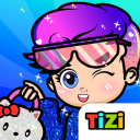 بازی Tizi Glitter House Design Game