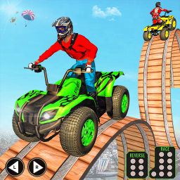 Atv Quad Bike Stunts Racing- New Bike Stunts Game
