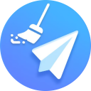 برنامه ‏تلگرام Cleaner آبی