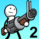 بازی One Gun Stickman 2 offline rpg