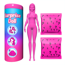 Color Reveal Suprise Doll Game