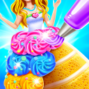 برنامه Rainbow Princess Cake Maker