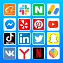All in one social media and social network app
