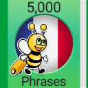 برنامه Learn French - 5,000 Phrases