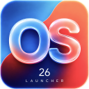 برنامه Launcher OS 26: Glass Theme