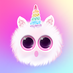 دانلود برنامه Pink Fluffy Unicorn - Cute Moving Background برای اندروید |  مایکت