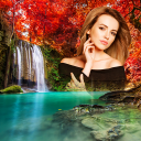 Waterfall Photo Editor : Waterfall Photo frame
