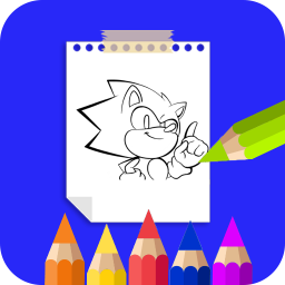 Coloring Book For Sonic