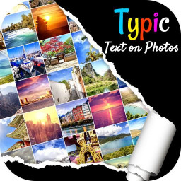 Typic :- Text on Photos