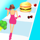Body Race Run 3D : fat 2 fit