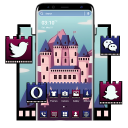 برنامه Castle Illustration Theme
