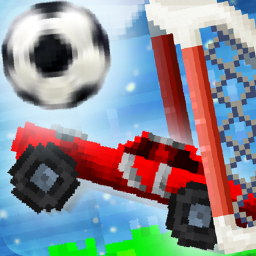 Pixel Cars. Soccer