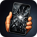 برنامه Broken screen prank