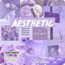 Purple aesthic wallpaper
