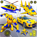 بازی Taxi Helicopter Car Robot Game