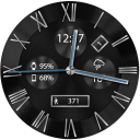 Classic Black HD Watch Face