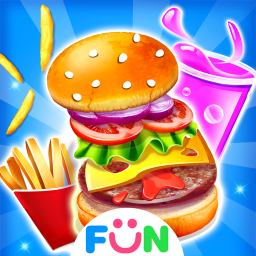 Kids Food Party - Burger Maker Food Games