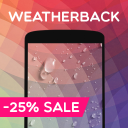 Weather Live Wallpaper: Rain, Snow, Accuweather💧