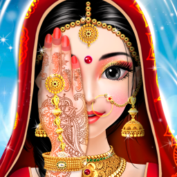 Indian Bride Fashion Wedding Makeover And Makeup