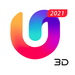 U Launcher 3D:3d themes