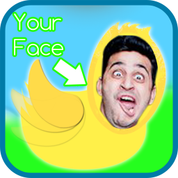 Flappy You: Dodge fun obstacles as a selfie bird