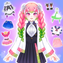 بازی Anime Cosplay Princess Dressup