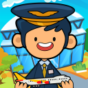 برنامه My Pretend Airport Travel Town