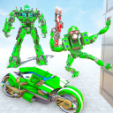 Monkey Robot Transform Games Moto Bike Robot Games