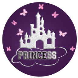 Cute princess stickers for whatsapp