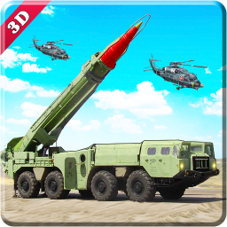 Missile launcher US army truck 3D simulator 2018