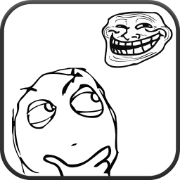 How to draw rage face meme  Troll face, Meme faces, Rage faces