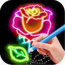 برنامه Learn to Draw Flower
