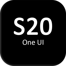 S20 One-UI Dark Live Wallpaper