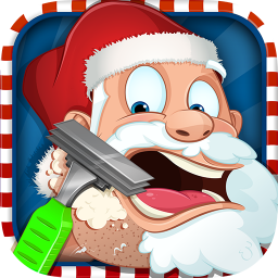 shave santa beard free online game