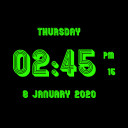 برنامه 3D Clock Live Wallpaper