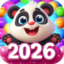 بازی Bubble Shooter Sweet Panda