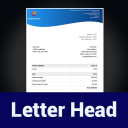 برنامه Letterhead Maker with logo PDF