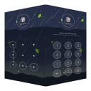 برنامه AppLock Theme RainDrop