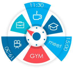 Sectograph. Day & Time planner