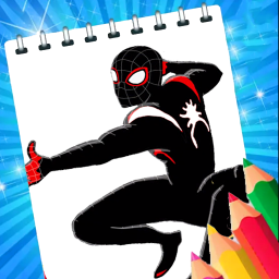 Coloring Book For Spider : Coloring game womаn