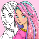 برنامه Princess Coloring Girl Game