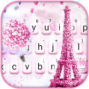 برنامه Romantic Paris Tower Keyboard Theme