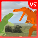 بازی T-Rex Fights Spinosaurus