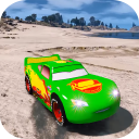 بازی Superhero Cars Racing