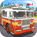 برنامه Fire Truck Games & Rescue Game