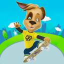 بازی Pooches: Skateboard