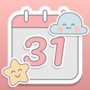 برنامه Cute Calendar & Daily Planner