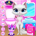 بازی Kitty Kate & Unicorn: Pet Care