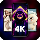 برنامه 4k, Live & Cute Wallpapers